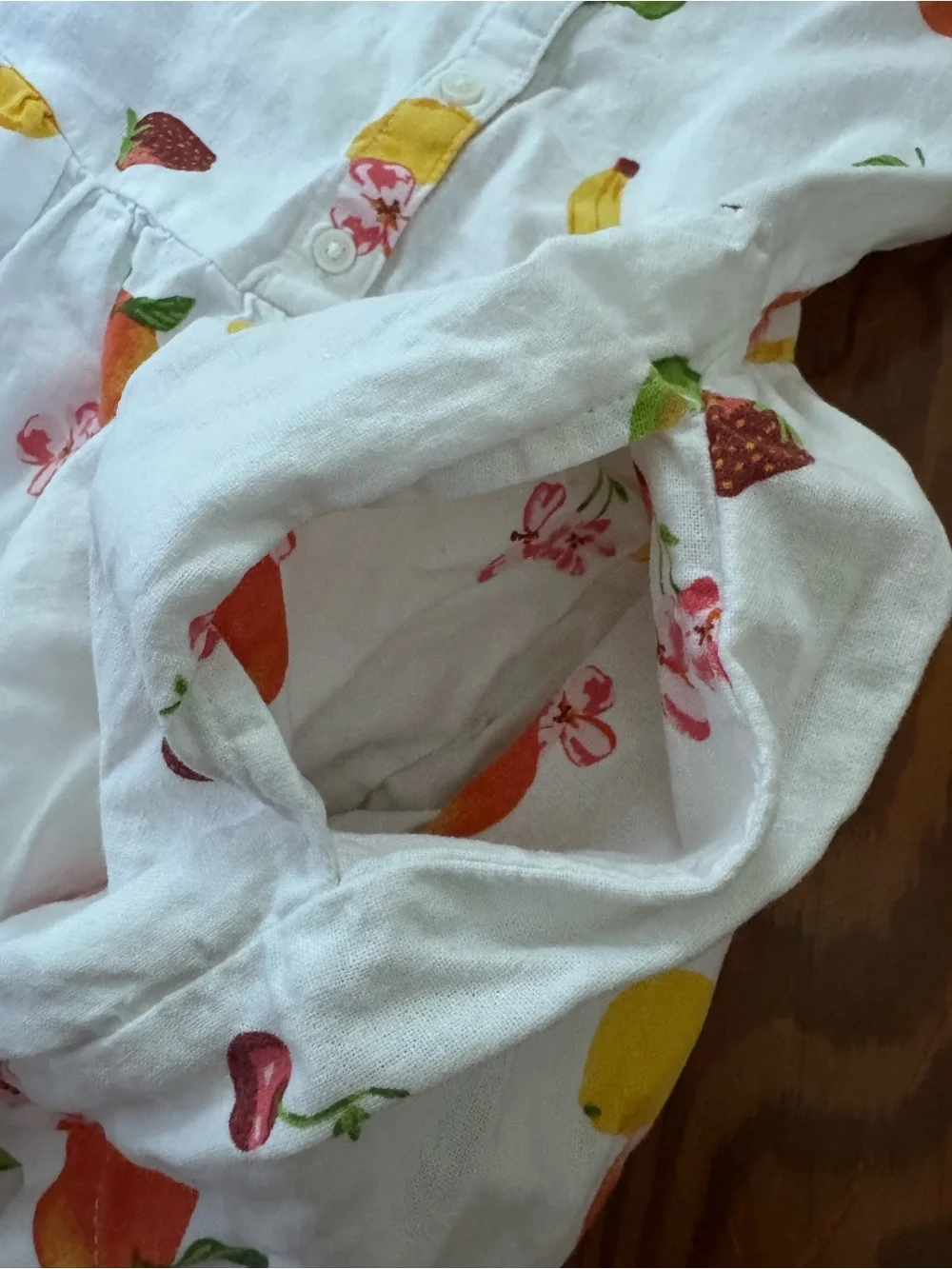 Old Navy Fruit Print Romper